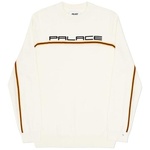 Thumbnail FADER PIPE KNIT WHITE / ORANGE one color