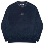Thumbnail VELOUR CREW BLUE one color