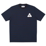 Thumbnail PETIT STRIPE 220 T-SHIRT BLACK / CYAN one color