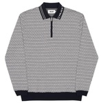 Thumbnail MACRO P HEAVY ZIP TOP BLACK / WHITE one color