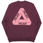 Thumbnail SLUB CREW BURGUNDY one color