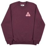 Thumbnail SLUB CREW BURGUNDY one color