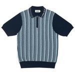 Thumbnail ZIP KNIT NAVY one color