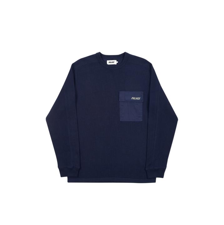 Thumbnail PATCH POCKET RIBBER NAVY one color