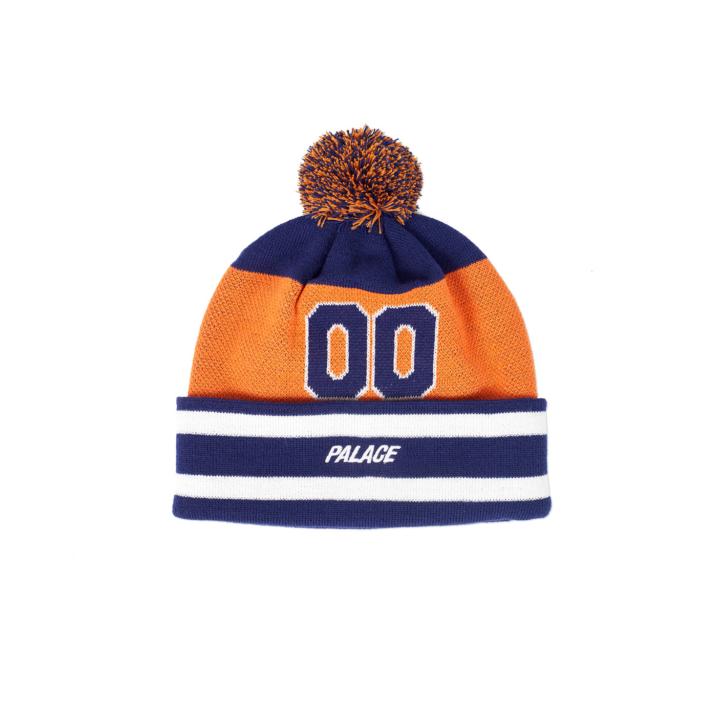 Thumbnail ZERO ZERO BEANIE NAVY / ORANGE one color
