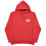 Thumbnail FAT PEE HOOD DARK RED one color