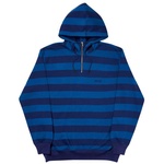 Thumbnail TRI-STRIPE-ZIP HOOD BLUE / NAVY one color