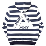 Thumbnail TRI-STRIPE-ZIP HOOD WHITE / NAVY one color