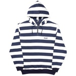 Thumbnail TRI-STRIPE-ZIP HOOD WHITE / NAVY one color