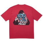 Thumbnail RIPPED T-SHIRT DARK RED one color