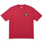 Thumbnail RIPPED T-SHIRT DARK RED one color