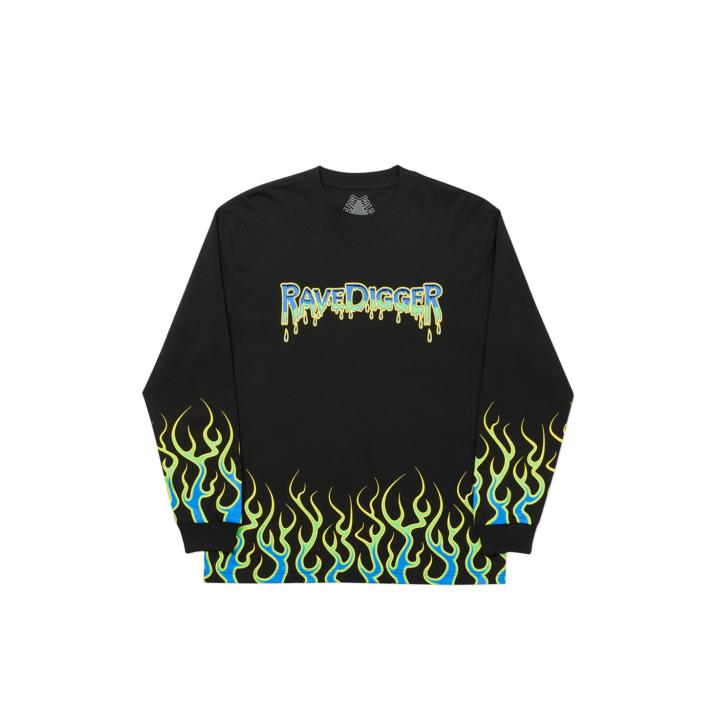 Palace RAVEDIGGER LONGSLEEVE BLACK