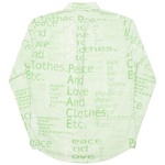 Thumbnail THIS IS WHAT PALACE STANDS FOR SHIRT GREEN one color