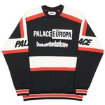 Thumbnail PALACE EUROPA CREW BLACK one color