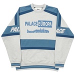 Thumbnail PALACE EUROPA CREW GREY MARL one color