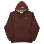 Thumbnail ARD QUALITY ZIP HOOD BROWN one color