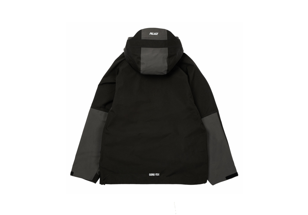 palace gore-tex wave length jacket black