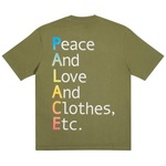 Thumbnail THIS IS WHAT PALACE STANDS FOR T-SHIRT OLIVE one color