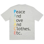 Thumbnail THIS IS WHAT PALACE STANDS FOR T-SHIRT GREY MARL one color