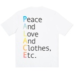 Thumbnail THIS IS WHAT PALACE STANDS FOR T-SHIRT WHITE one color