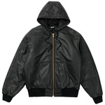 Thumbnail LEATHER BOSSY JACKET BLACK one color