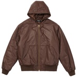 Thumbnail LEATHER BOSSY JACKET BROWN one color