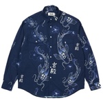Thumbnail CARP SHIRT NAVY / WHITE one color