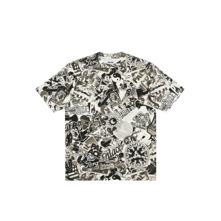 Thumbnail STICKER PACK T-SHIRT BLACK / WHITE one color