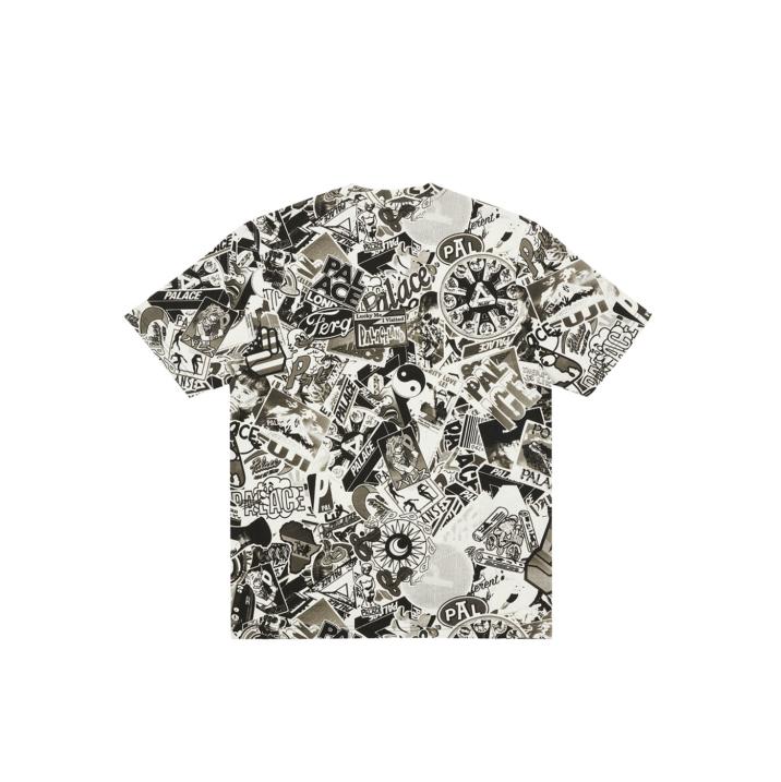 Thumbnail STICKER PACK T-SHIRT BLACK / WHITE one color
