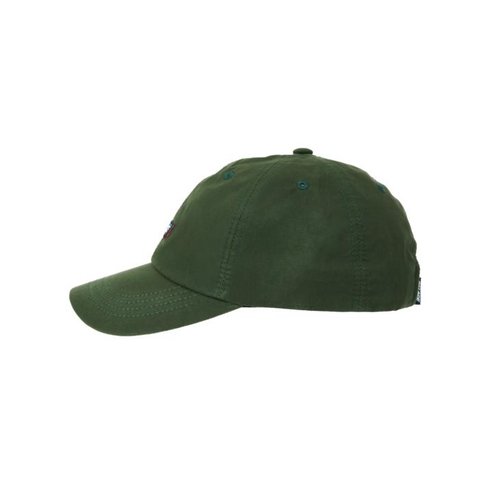 BASICALLY A LIGHT WAX 6-PANEL GREEN one color