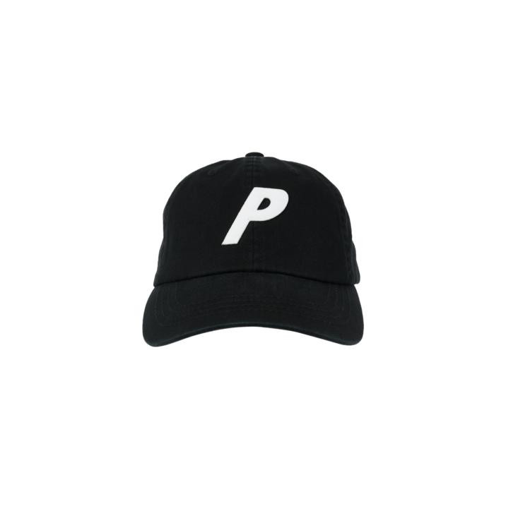 Thumbnail P 6-PANEL BLACK one color