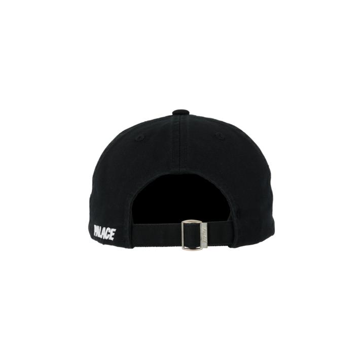 Thumbnail P 6-PANEL BLACK one color