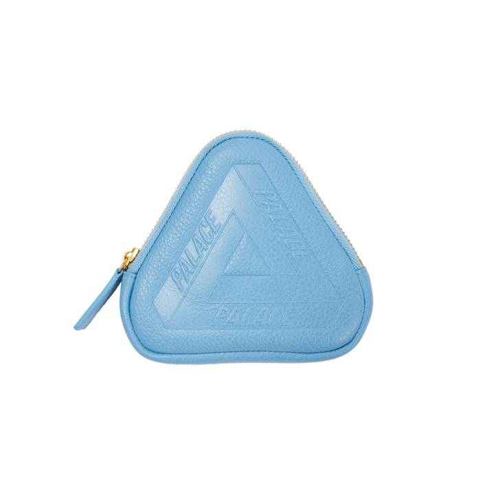 PALACE LEATHER COIN WALLET BLUE one color