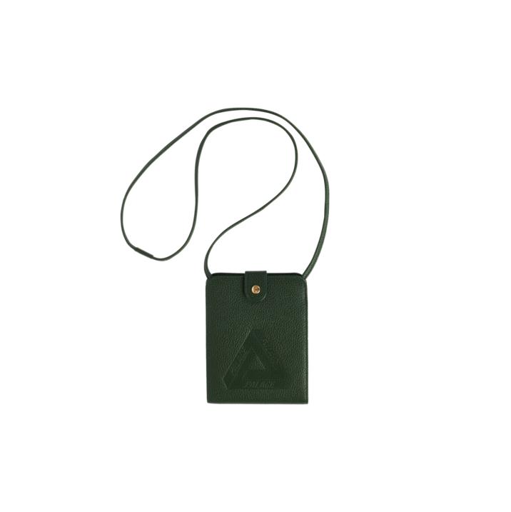 PALACE LEATHER HANGING WALLET GREEN one color