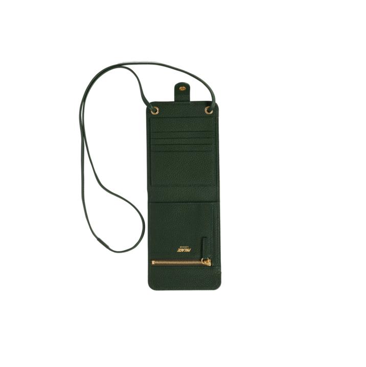 Thumbnail PALACE LEATHER HANGING WALLET GREEN one color