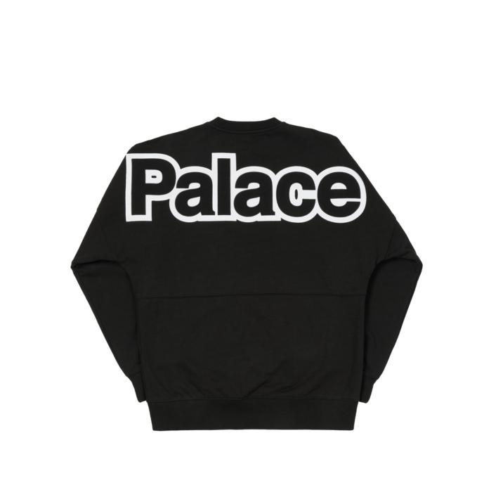 Thumbnail WORD CREW BLACK one color