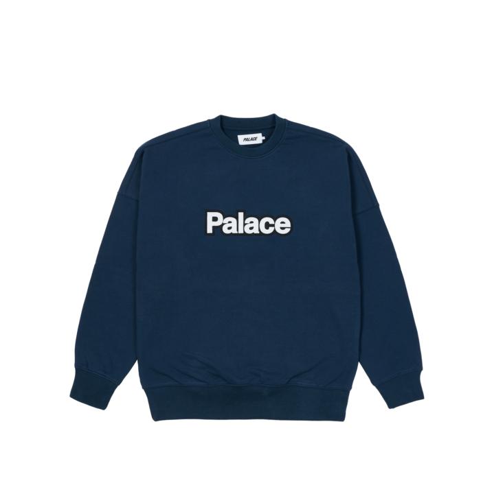 WORD CREW NAVY one color