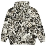 Thumbnail STICKER PACK HOOD BLACK / WHITE one color