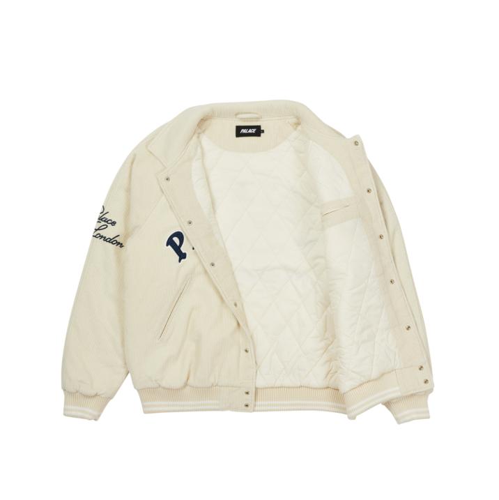 Thumbnail PALACE CORD BOMBER WHITE one color