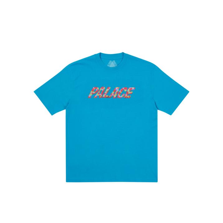 FLUFFLY T-SHIRT PETROL BLUE one color
