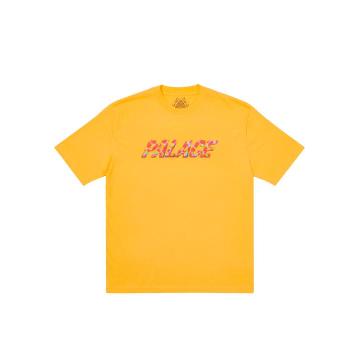 FLUFFLY T-SHIRT LIGHT ORANGE one color