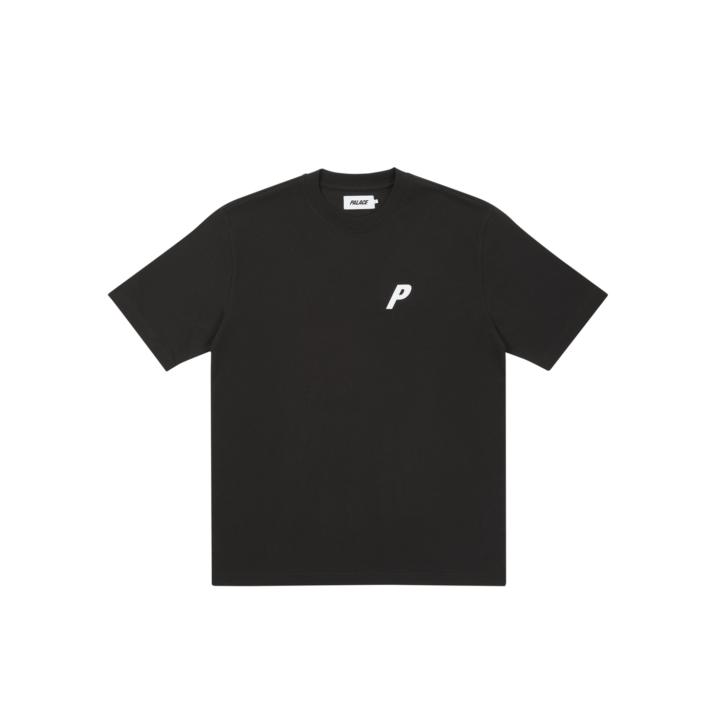 FELT P T-SHIRT BLACK one color