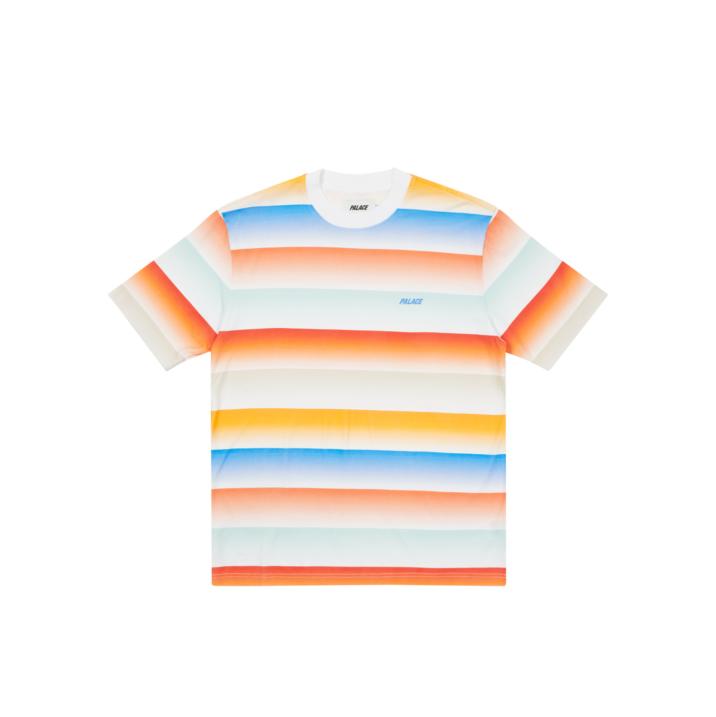CATCH THE FADE T-SHIRT SAND / ORANGE one color