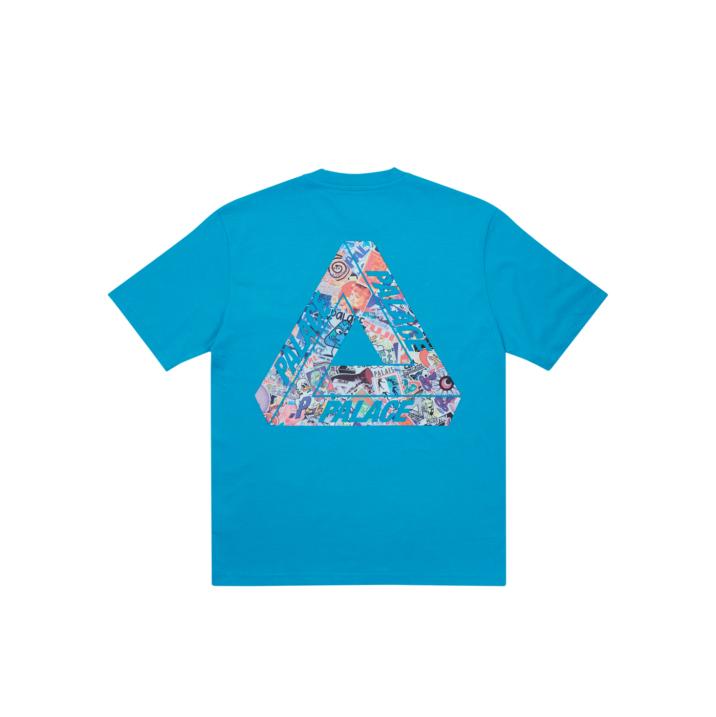 Thumbnail TRI-STICKER PACK T-SHIRT PETROL BLUE one color