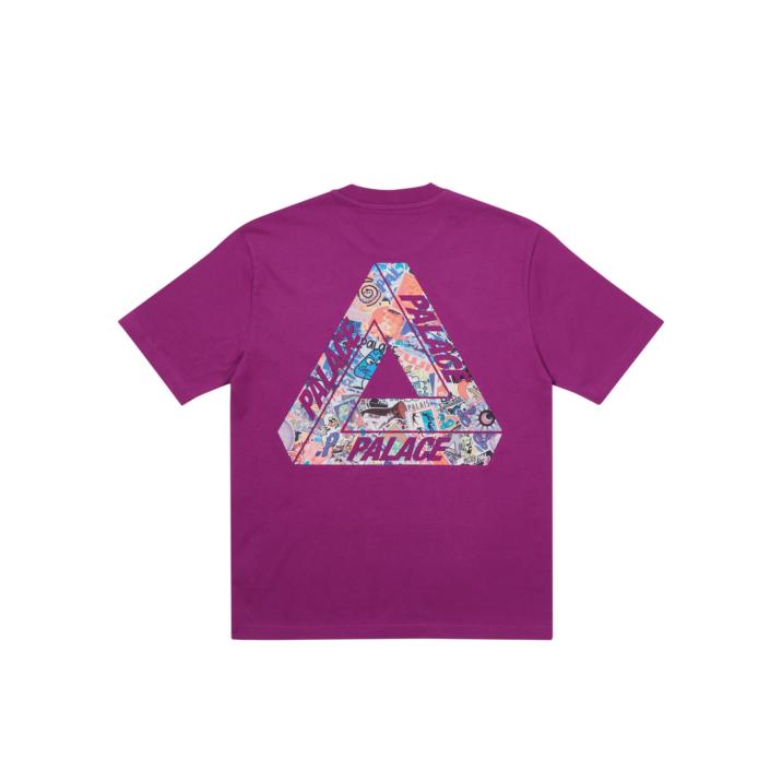 Thumbnail TRI-STICKER PACK T-SHIRT PLUM one color