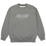 Thumbnail GAUFRE DROP SHOULDER CREW BLACK one color