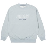 Thumbnail GAUFRE DROP SHOULDER CREW BLUE one color