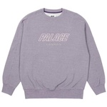 Thumbnail GAUFRE DROP SHOULDER CREW PURPLE one color