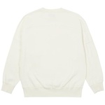 Thumbnail GAUFRE DROP SHOULDER CREW OFF WHITE one color