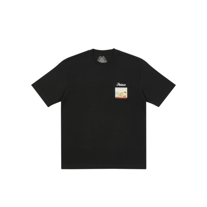 PALACE GARFIELD POCKET T-SHIRT BLACK one color